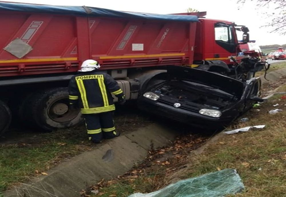 Accident grav de circulație între localitățile Cizer și Horatu Crasnei. O persoană este în stop cardiorespirator 
