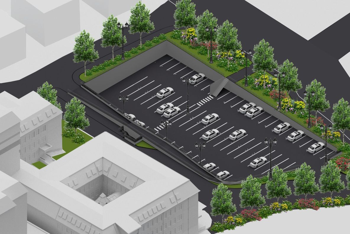 Parcare și spațiu de agrement, în zona Spitalului Județean de Urgență Zalău. Ce valoare are proiectul