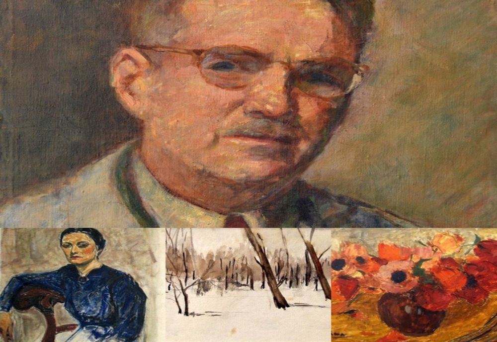 Expoziție la Galeria de Artă cu cele mai importante lucrări ale pictorului Ioan Sima 