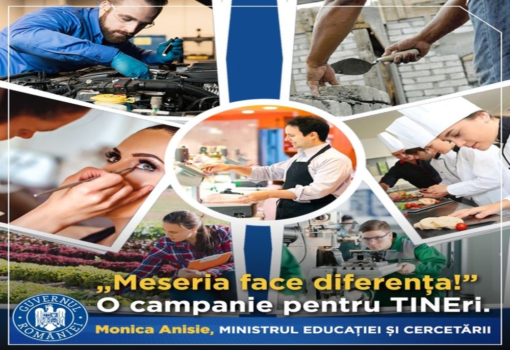 ”Meseria face diferența!”. În școlile sălăjene, campanie pentru absolvenții claselor a VIII-a 