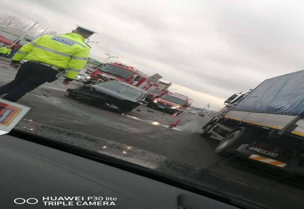 Accident în municipiu 