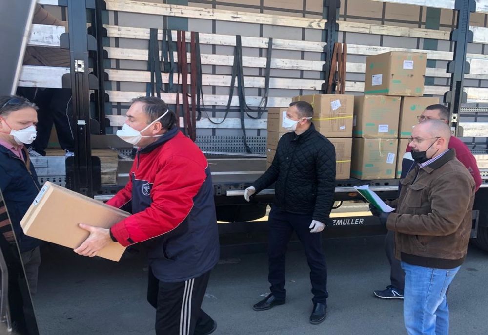 Donație de la Guvernul Ungariei. Măști, mănuși și ochelari de protecție pentru sălăjeni