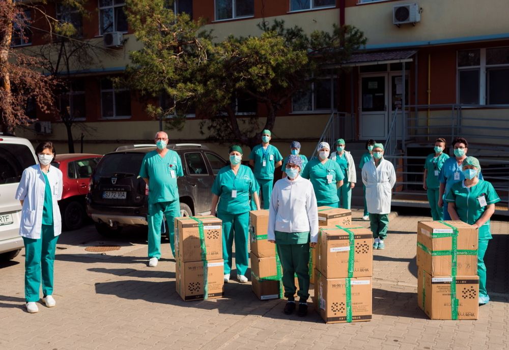  De la TenarisSilcotub, 10.000 de măști de protecție pentru Spitalul Județean