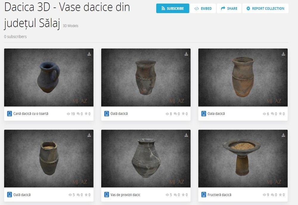 Digi History – program de expoziții online 3D a Muzeului Județean de Istorie li Artă Zalău