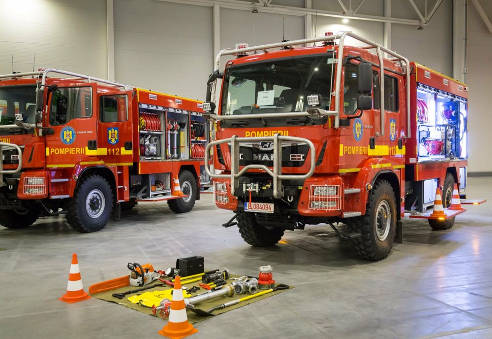 FOTO | O nouă autospecială a ajuns în dotarea pompierilor sălăjeni