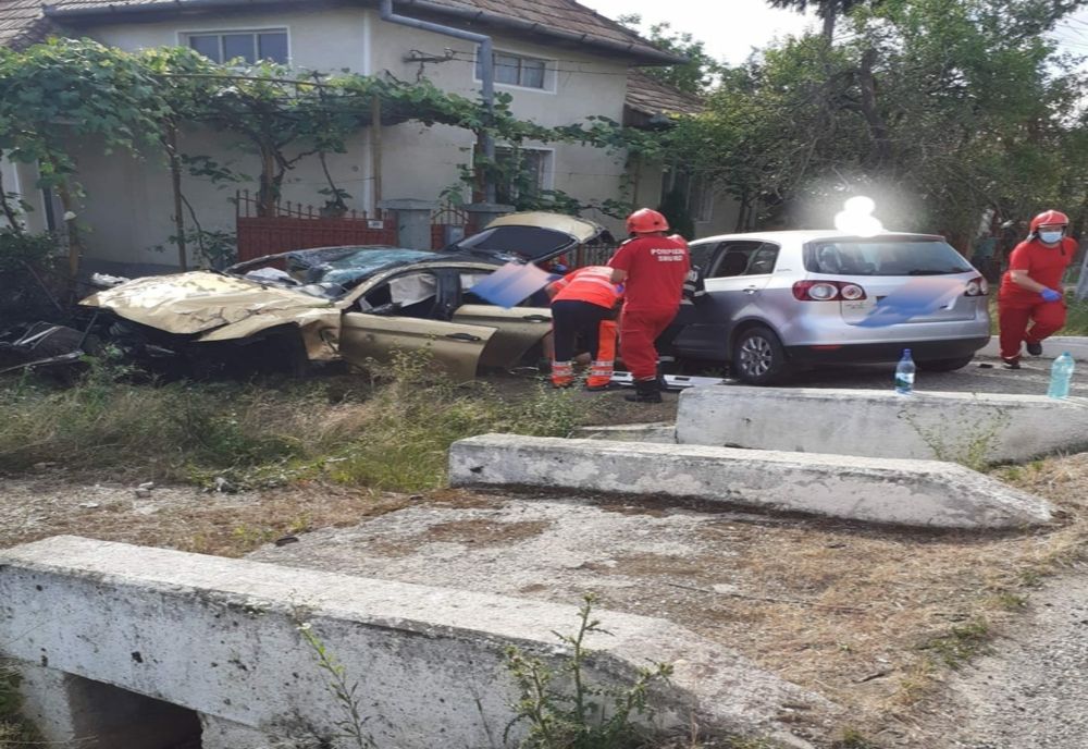 FOTO | Grav accident în Sălaj! 5 persoane rănite după impactul dintre două maşini