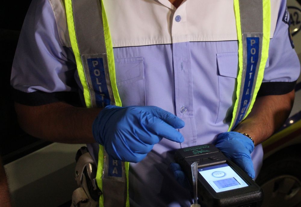 Tânăr din Zalău prins drogat la volan! Aparatul DrugTest a detectat două tipuri de droguri