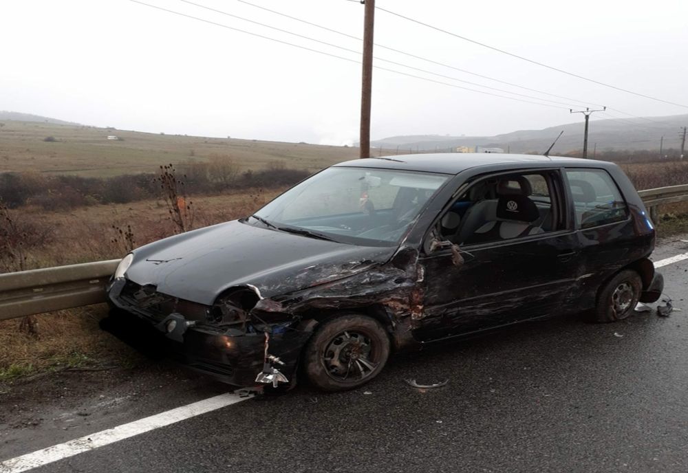 Accident cu 3 maşini şi 9 victime în Sălaj (FOTO)