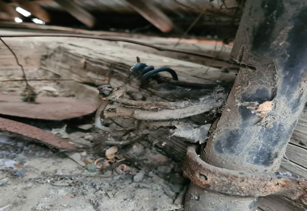 Furt de energie electrică la Șimleu Silvaniei (FOTO)