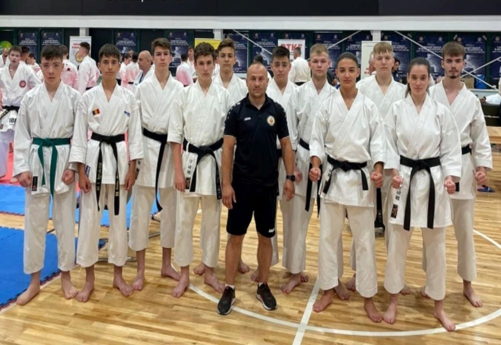 Sportivii de la SCM Zalău, pe podium la Campionatul Național de Karate Tradițional de la București