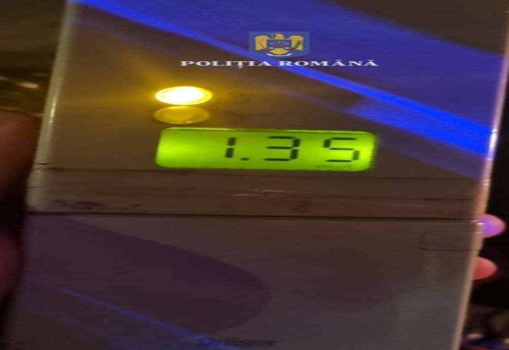 Bărbat prins beat criță la volan, în Zalău