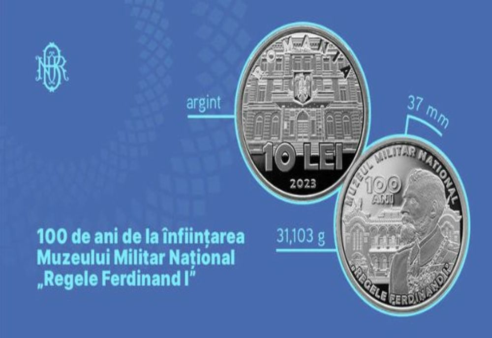 BNR lansează moneda de 10 lei