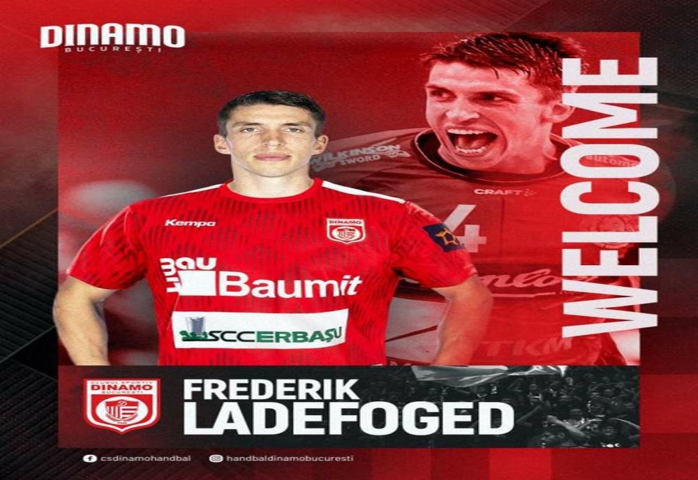 Handbal masculin: CS Dinamo l-a transferat pe danezul Frederik Ladefoged