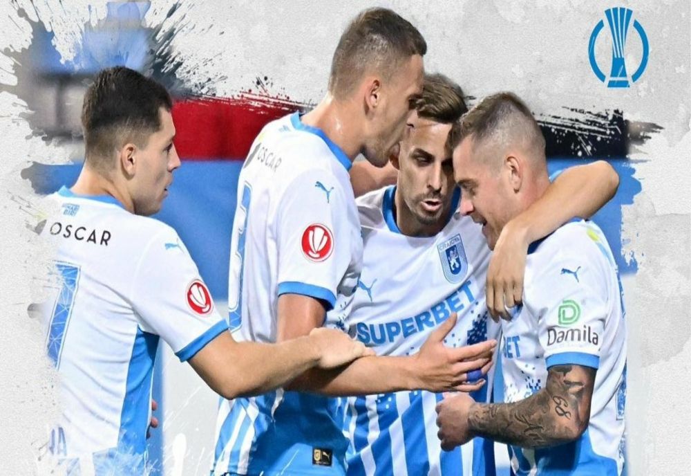 FOTBAL: UNIVERSITATEA CRAIOVA S-A CALIFICAT ÎN GRUPA CONFERENCE LEAGUE