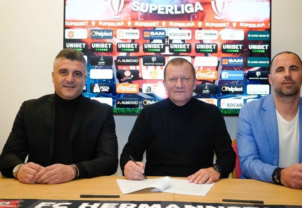 Dorinel Munteanu, prezentat oficial la Hermannstadt