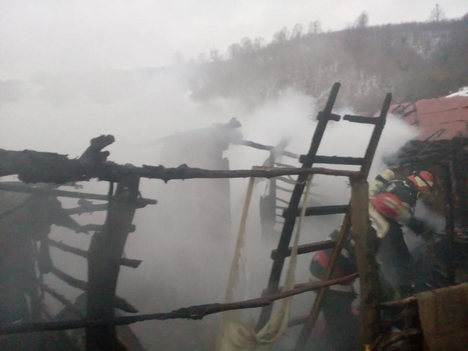 incendiu jibou