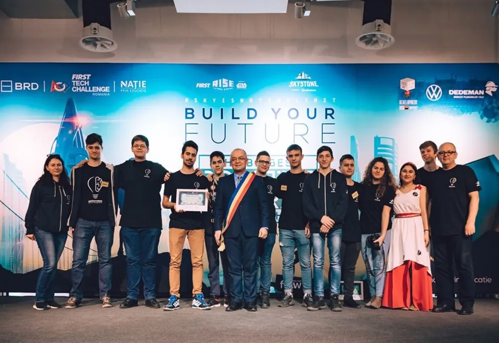 La Campionatul Regional de Robotică, locul III pentru elevii de la API Zalău