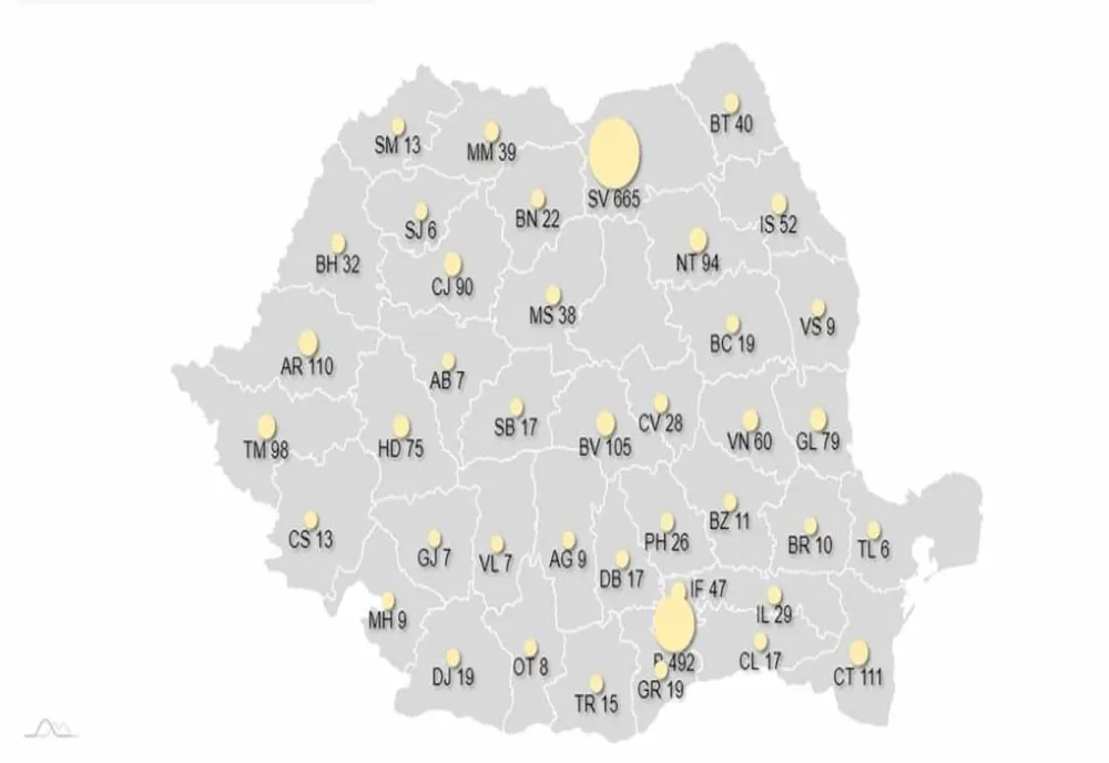 Șase cazuri de coronavirus au fost confirmate astăzi, oficial, în județul Vâlcea