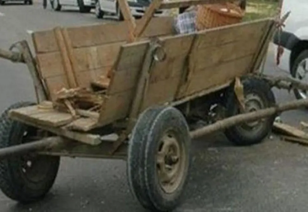 Accident grav pe un drum din Sălaj: două persoane rănite şi un cal mort