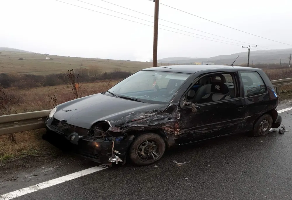 Accident cu 3 maşini şi 9 victime în Sălaj (FOTO)