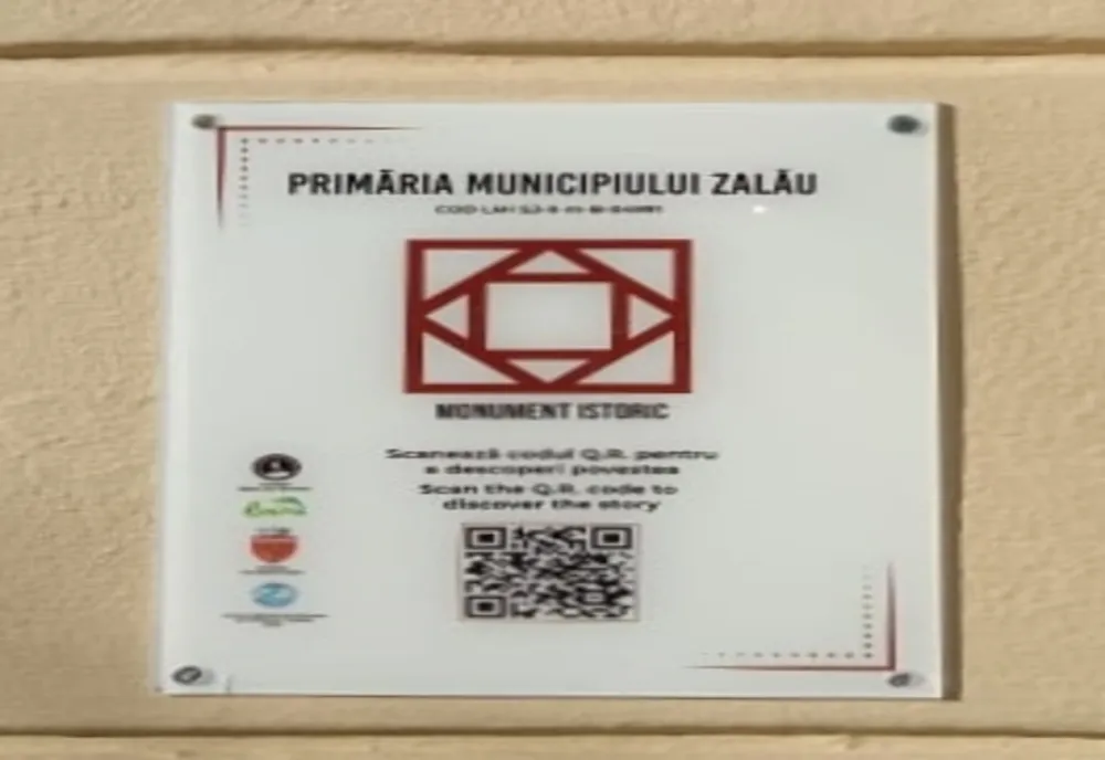 Plăcuțe turistice cu cod QR montate în Zalău