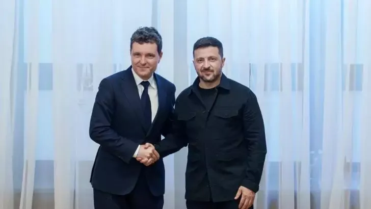 Nicușor Dan / Volodimir Zelenski