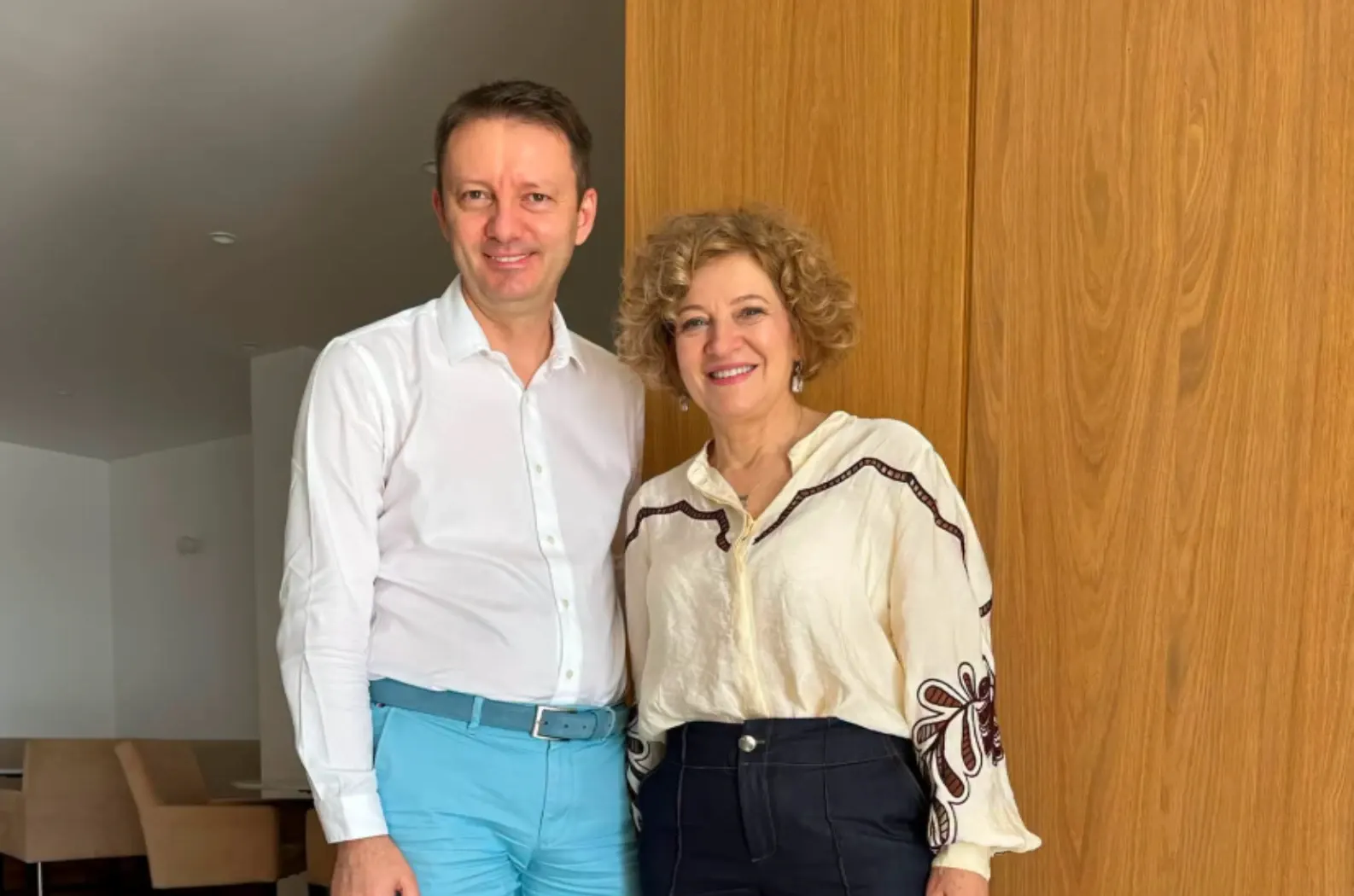 Siegfried Muresan și Oana Gheorghiu