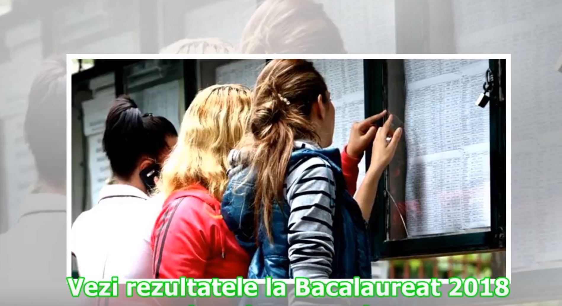 rezultate bac 2018