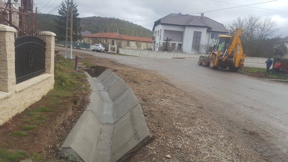 Românaşi lucrări infrastructură