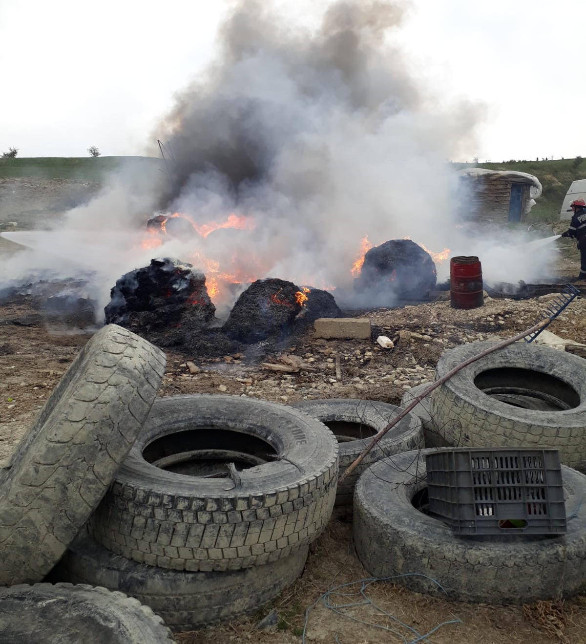 incendiu strada cimitirului