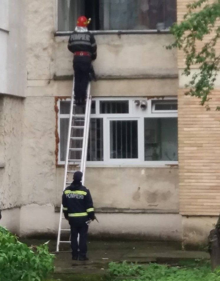 pompieri intervenție Jibou