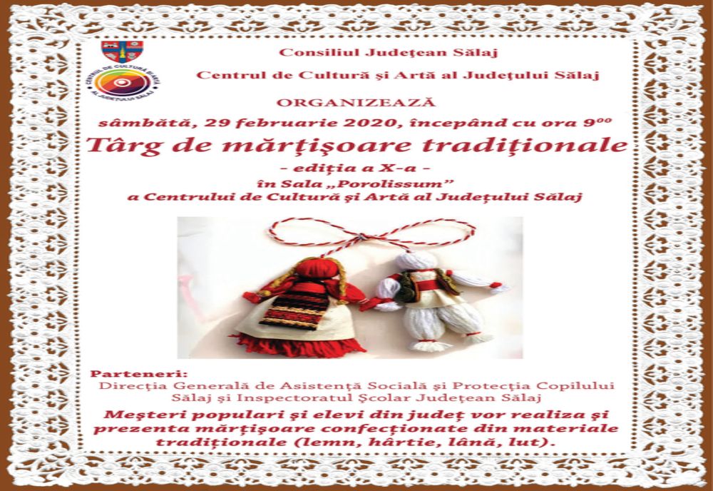  La Zalău: târg de mărţişoare tradiționale, ediţia a X-a
