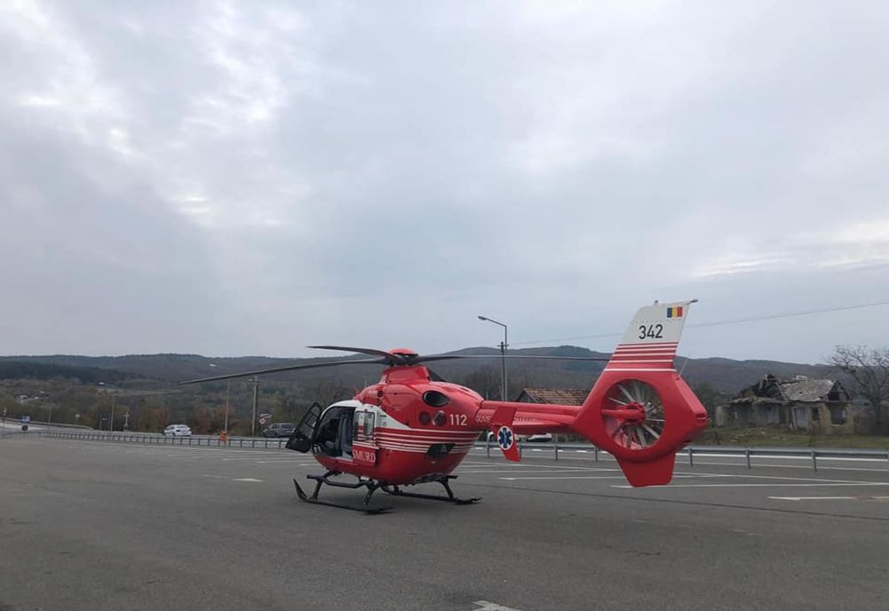Elicopterul SMURD, solicitat la Zalău