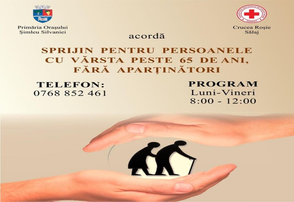  La Șimleu Silvaniei, sprijin pentru persoanele vârstnice 