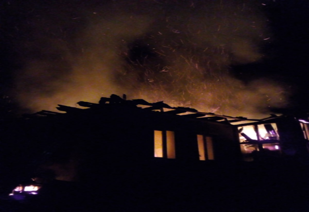  Incendiu în Noaptea de Înviere la casa parohială din Zimbor