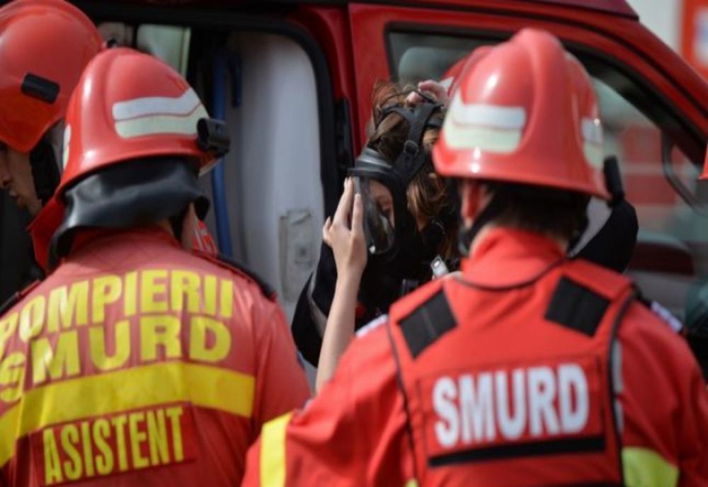 Incendiu într-un bloc din Zalău