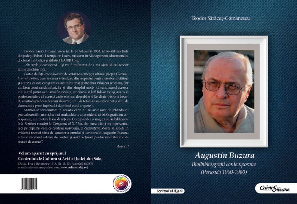 O nouă carte la Editura Caiete Silvane, autor Teodor Sărăcuţ-Comănescu 