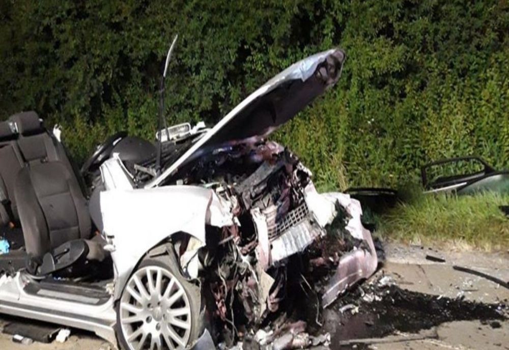 FOTO | Mesajul Poliţiei Române după accidentul cu patru morţi din Sălaj: Aşa arată o maşină cu volanul pe dreapta