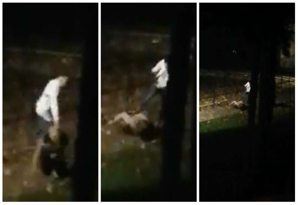 VIDEO | Imagini şocante în Zalău! Tânără de 20 de ani bătută pe stradă de iubit! A ajuns în stare extrem gravă la spital