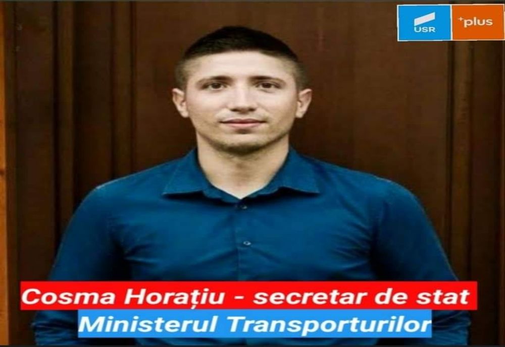 Zălăuanul Horațiu Cosma - secretar de stat în Ministerul Transporturilor