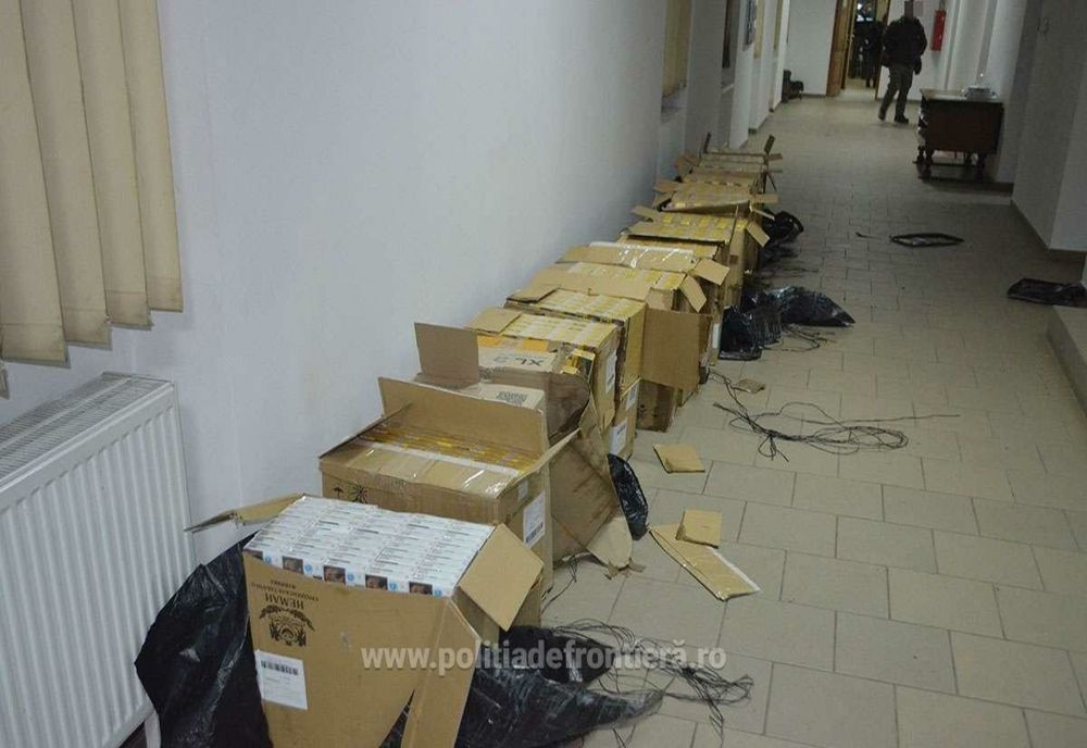 Acțiune de amploare a polițiștilor și procurorilor DIICOT Maramureș: 19 percheziții pe contrabandă de țigări! Mii de pachete, indisponibilizate