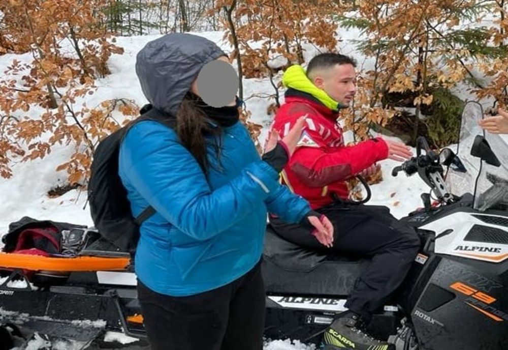 Două turiste din Sălaj salvate de pe munte de SPJ Salvamont