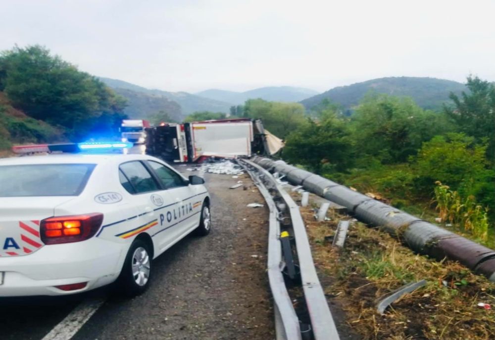 Accident rutier între Carastelec și Măeriște provocat de un şofer beat