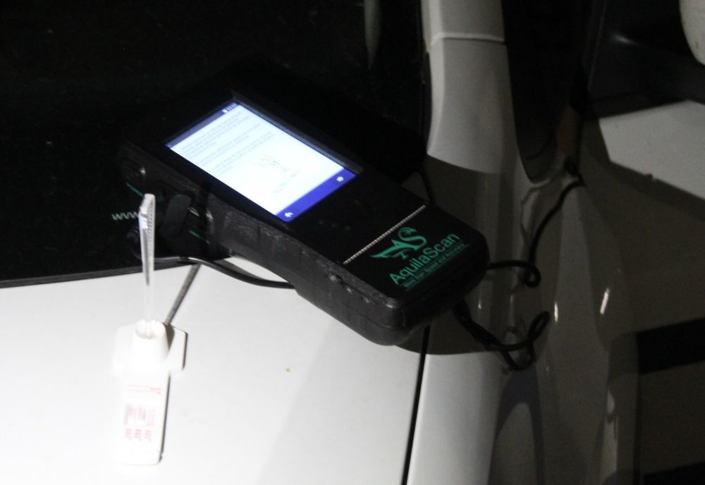 Şofer din Zalău prins cu droguri! A refuzat să fie testat cu aparatul DrugTest