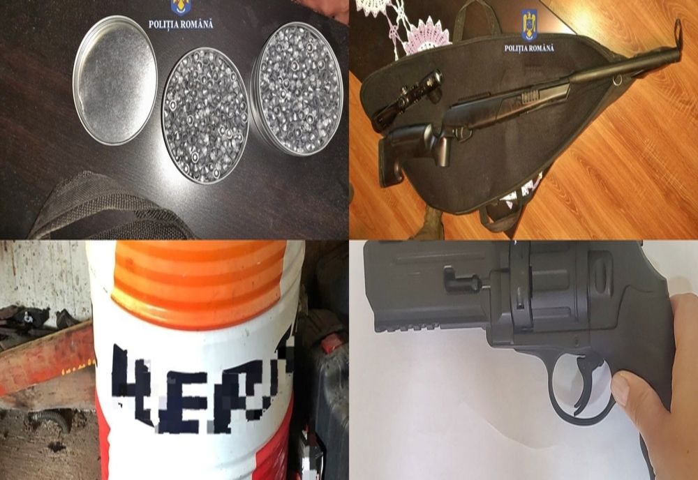 Percheziții în Sălaj pentru nerespectarea regimului armelor și munițiilor