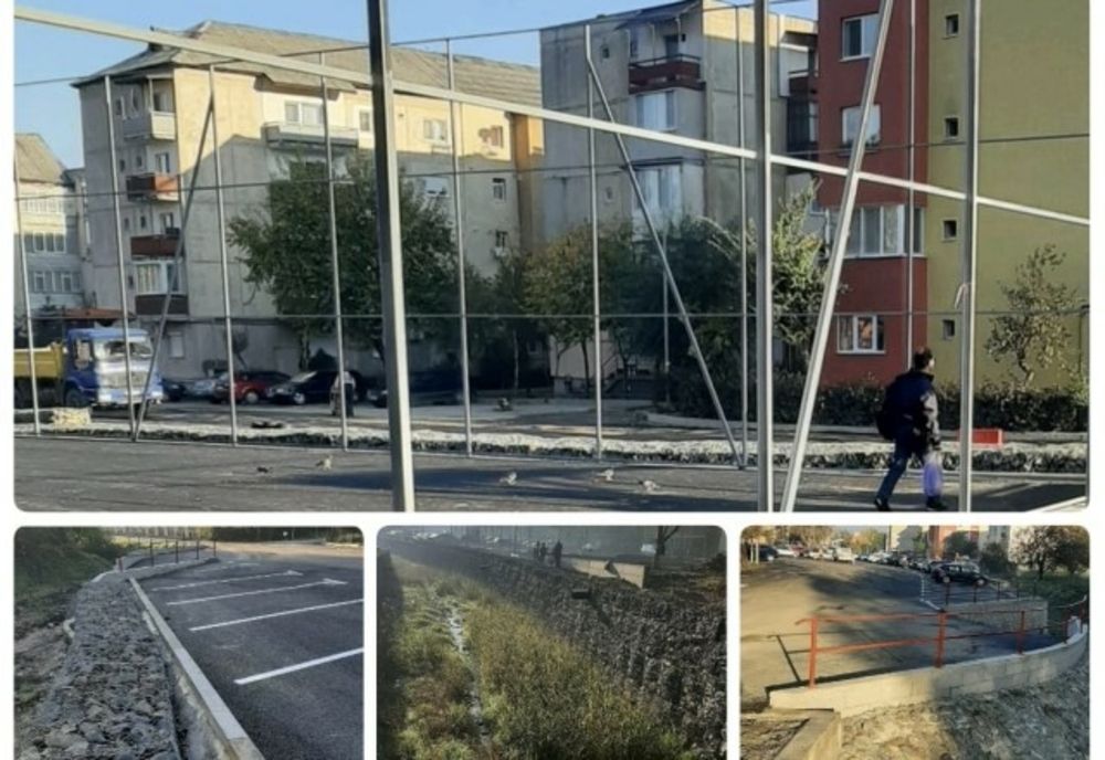 Lucrările de modernizare a zonei valea Sărmaș – strada Teofil Moldoveanu sunt pe final