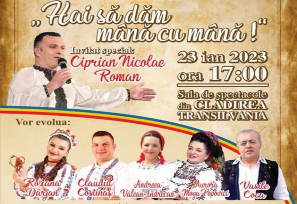 Spectacol muzical la Zalău cu ocazia aniversării Unirii Principatelor Române