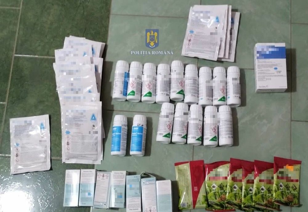 Două firme sălăjene care au vândut produse de protecția plantelor expirate, cu dosare penale