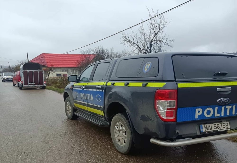 Deținătorii de animale din Surduc, verificați de polițiști! Au fost aplicate amenzi de peste 6.000 de lei