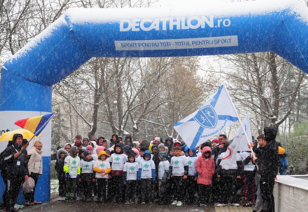Ambiție de primăvară: Sute de copii au alergat alături de multipla campioană Paula Todoran
